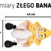Maskot plyšové hračky Angry Banana