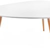 Konferenční stolek Skandinávská bílá 100x60