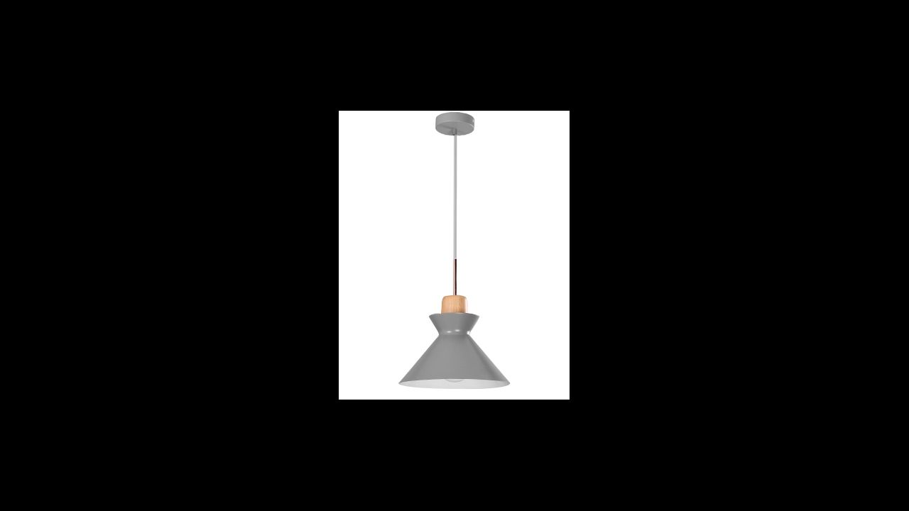 Lámpara Puri APP089-1CP Grey