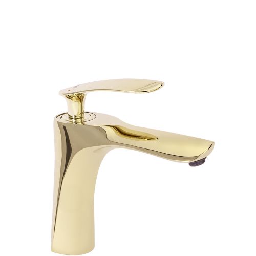 Bathroom faucet Rea Orbit Gold Low
