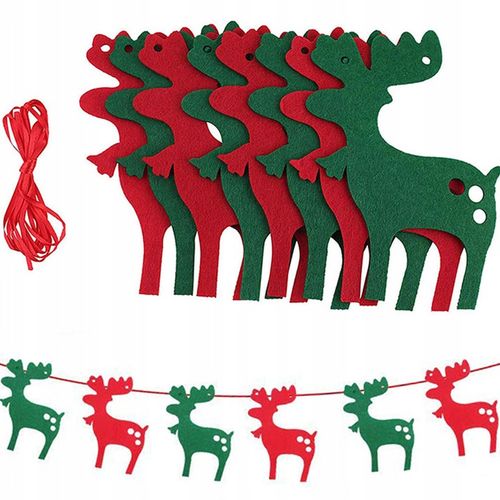 Christmas garland Reindeer